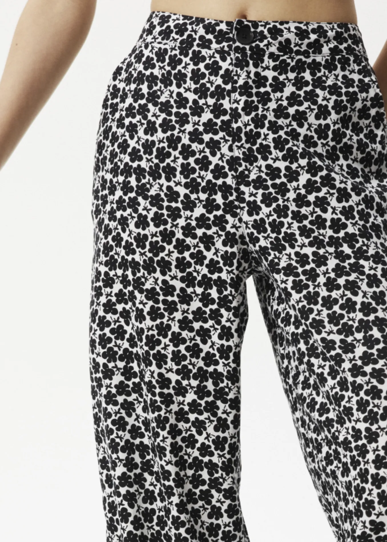 AFENDS Womens Madeline Sienna - Wide Leg Pant - Black Floral sold by Afends product image thumbnail 5