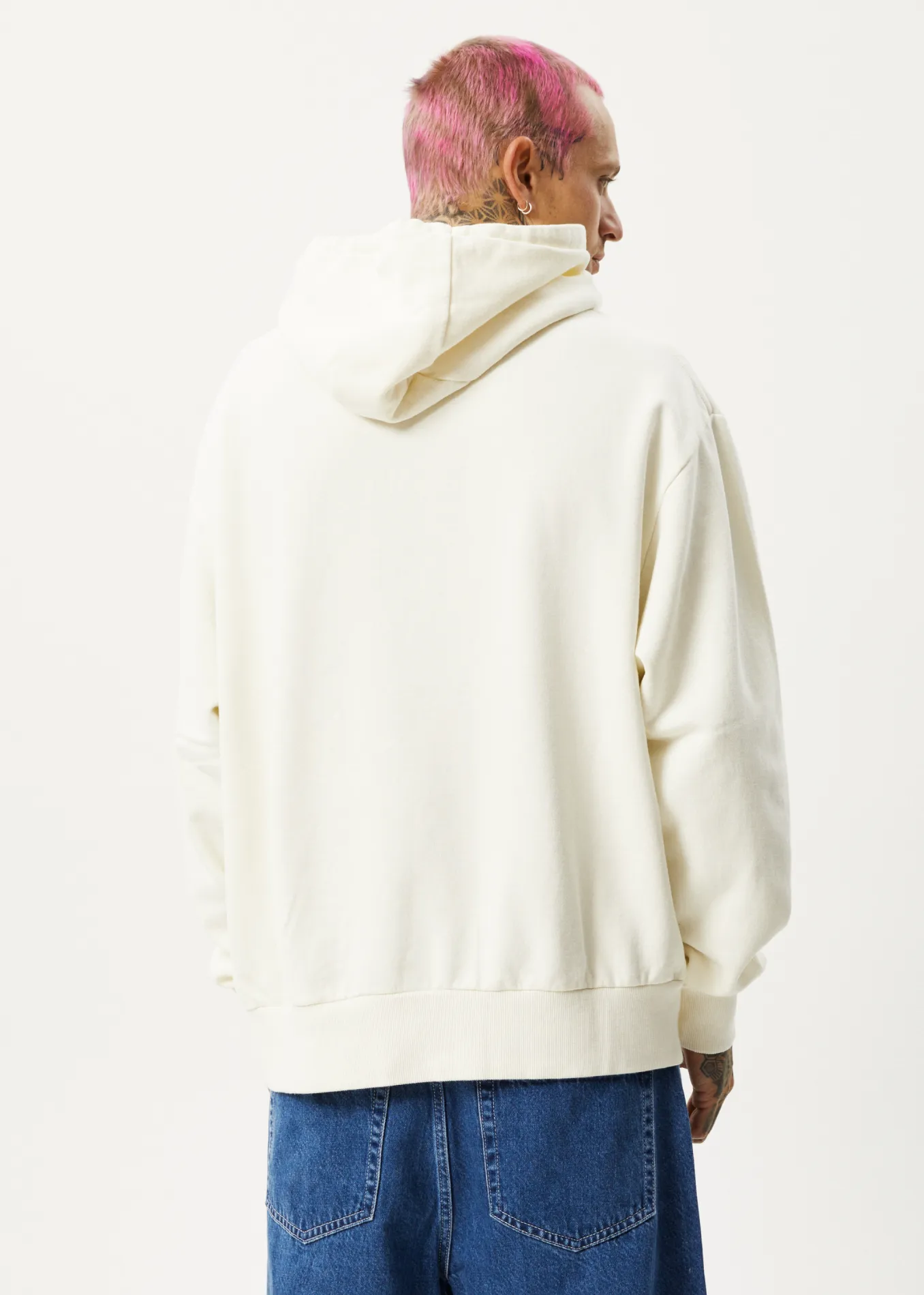 AFENDS Unisex Vacancy - Unisex Hoodie - Off White sold by Afends product image thumbnail 5