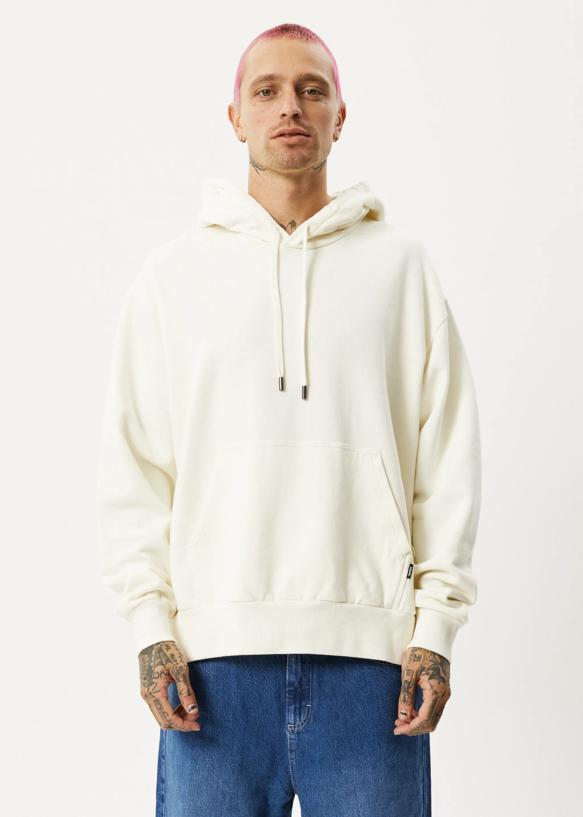 AFENDS Unisex Vacancy - Unisex Hoodie - Off White sold by Afends