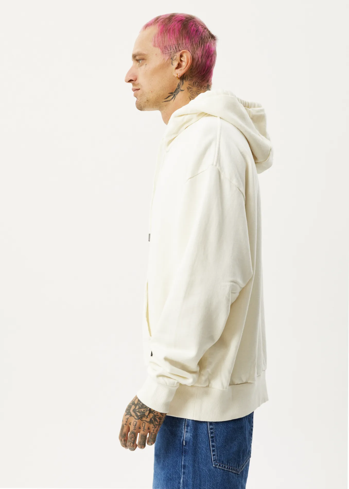AFENDS Unisex Vacancy - Unisex Hoodie - Off White sold by Afends product image thumbnail 4
