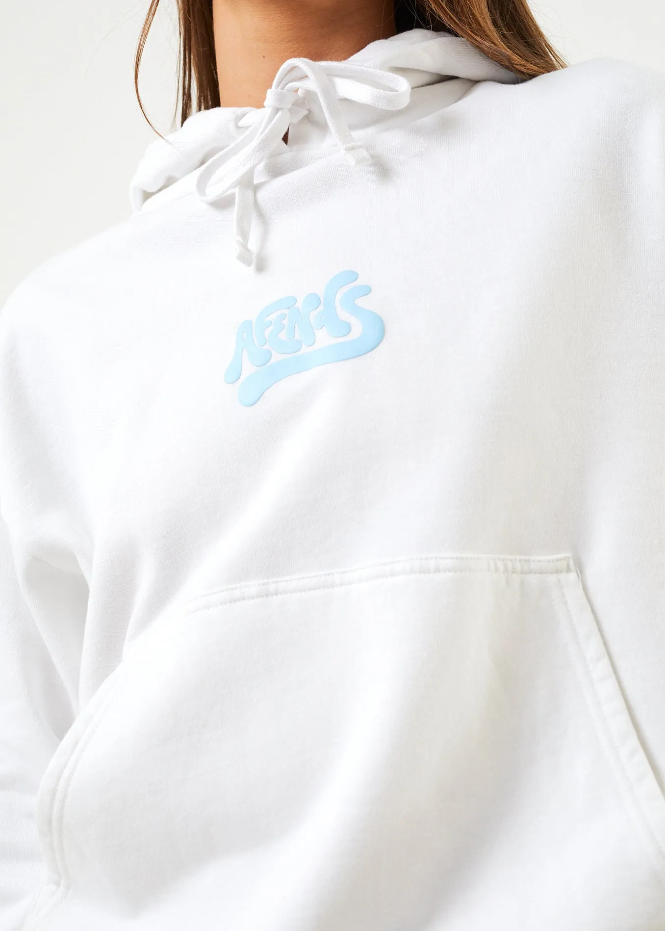 AFENDS Womens Toosie - Hoodie - White sold by Afends product image thumbnail 2