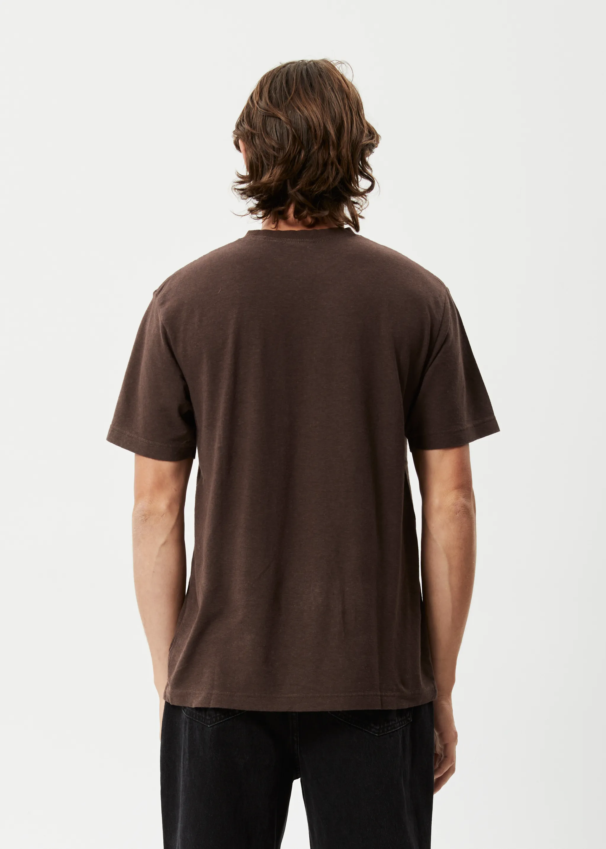 AFENDS Mens Classic - Hemp Retro T-Shirt - Earth sold by Afends product image thumbnail 2