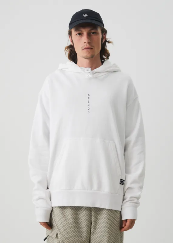 AFENDS Mens Luxury - Hoodie - White sold by Afends