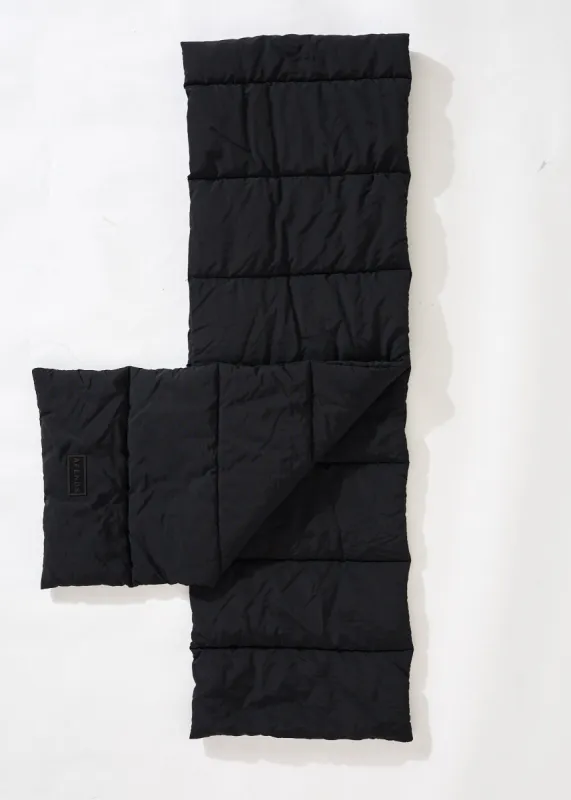 AFENDS Unisex Octave - Puffer Scarf - Black sold by Afends