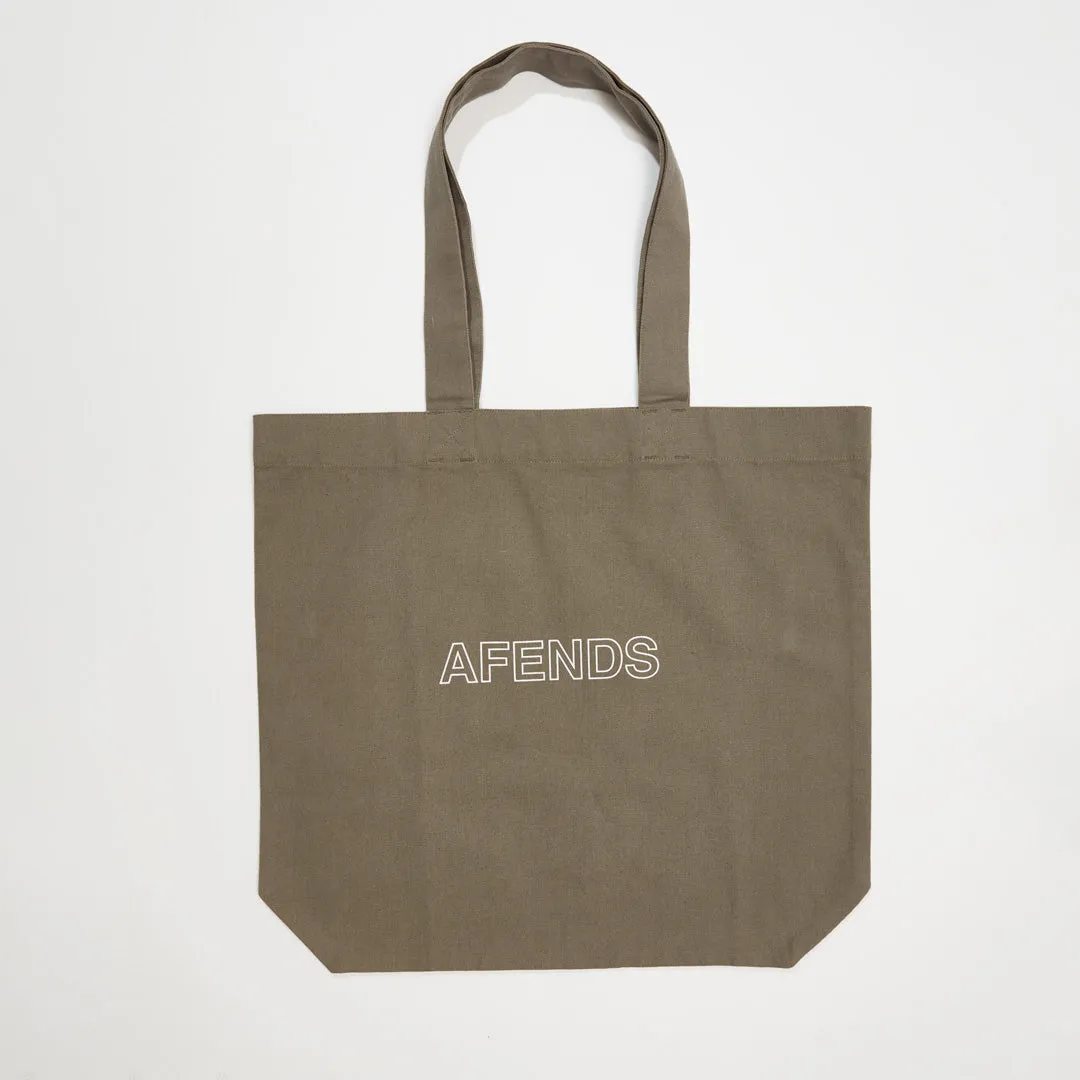 AFENDS Unisex Outline - Tote Bag - Beechwood sold by Afends product image thumbnail 3