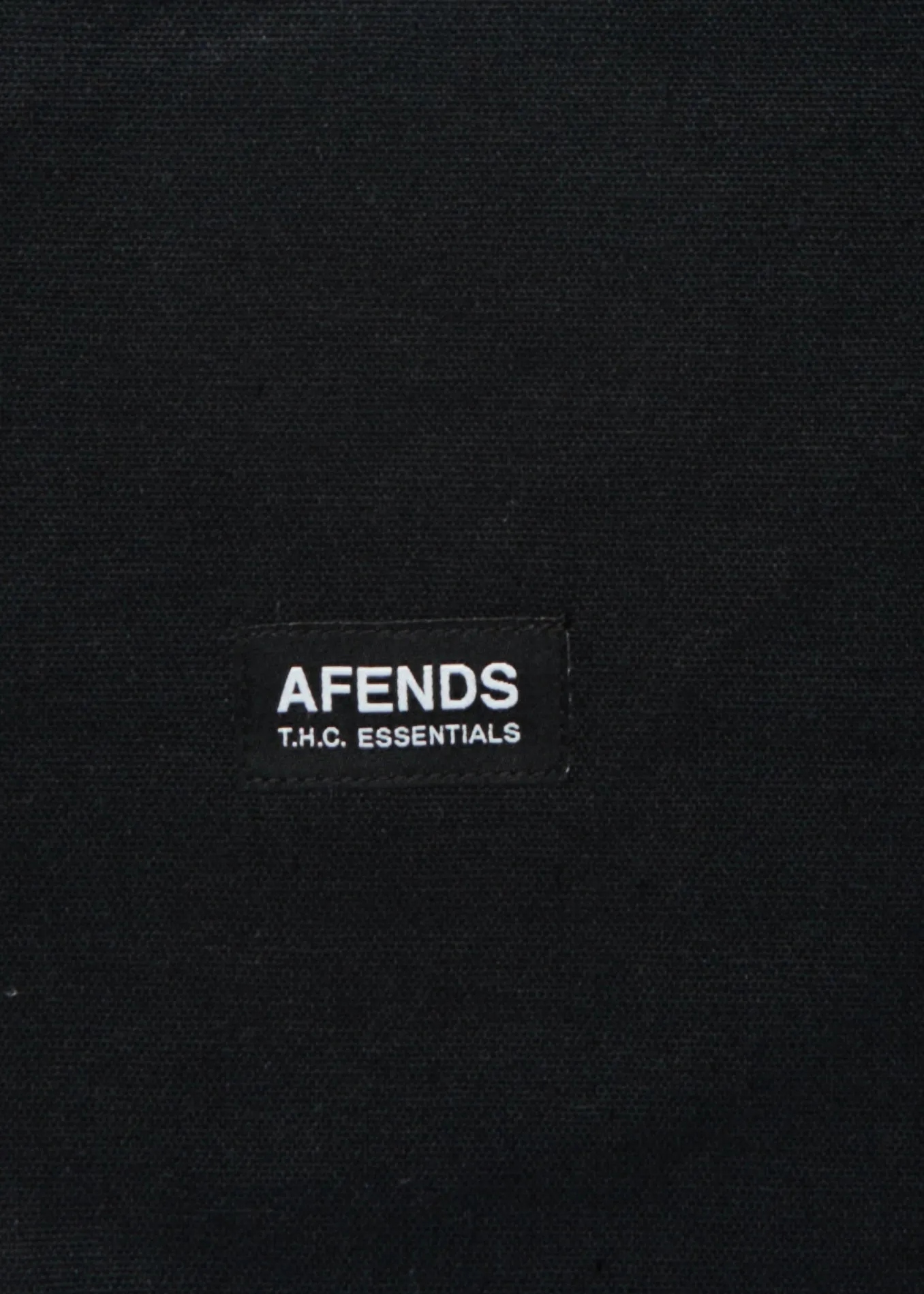 AFENDS Unisex Crucial - Tote Bag - Black sold by Afends product image thumbnail 2