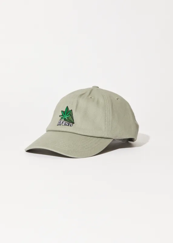 AFENDS Unisex Crops - Baseball Cap - Olive sold by Afends