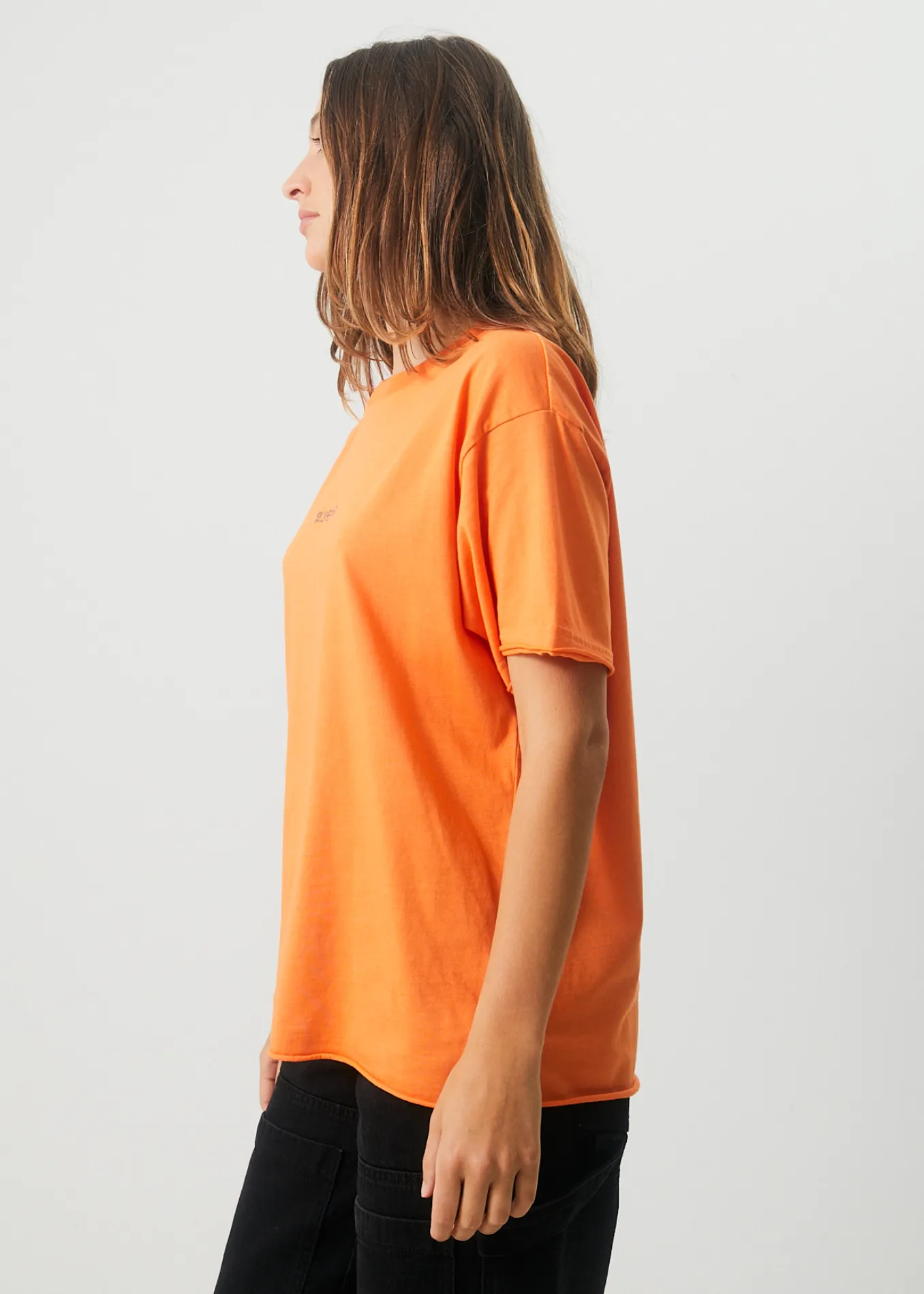 AFENDS Womens Luxury - Oversized T-Shirt - Papaya sold by Afends product image thumbnail 3