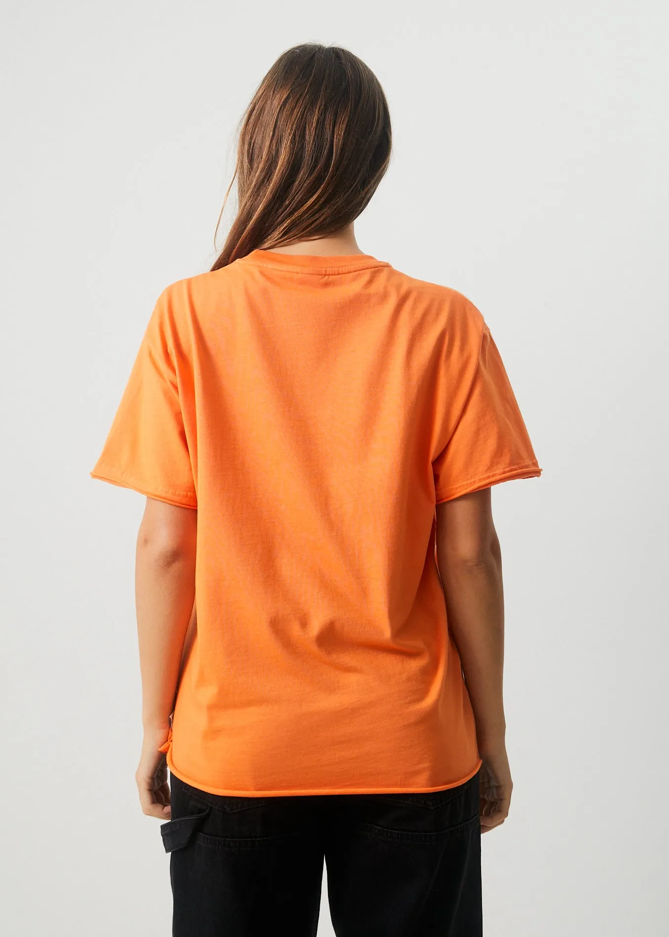 AFENDS Womens Luxury - Oversized T-Shirt - Papaya sold by Afends product image thumbnail 5
