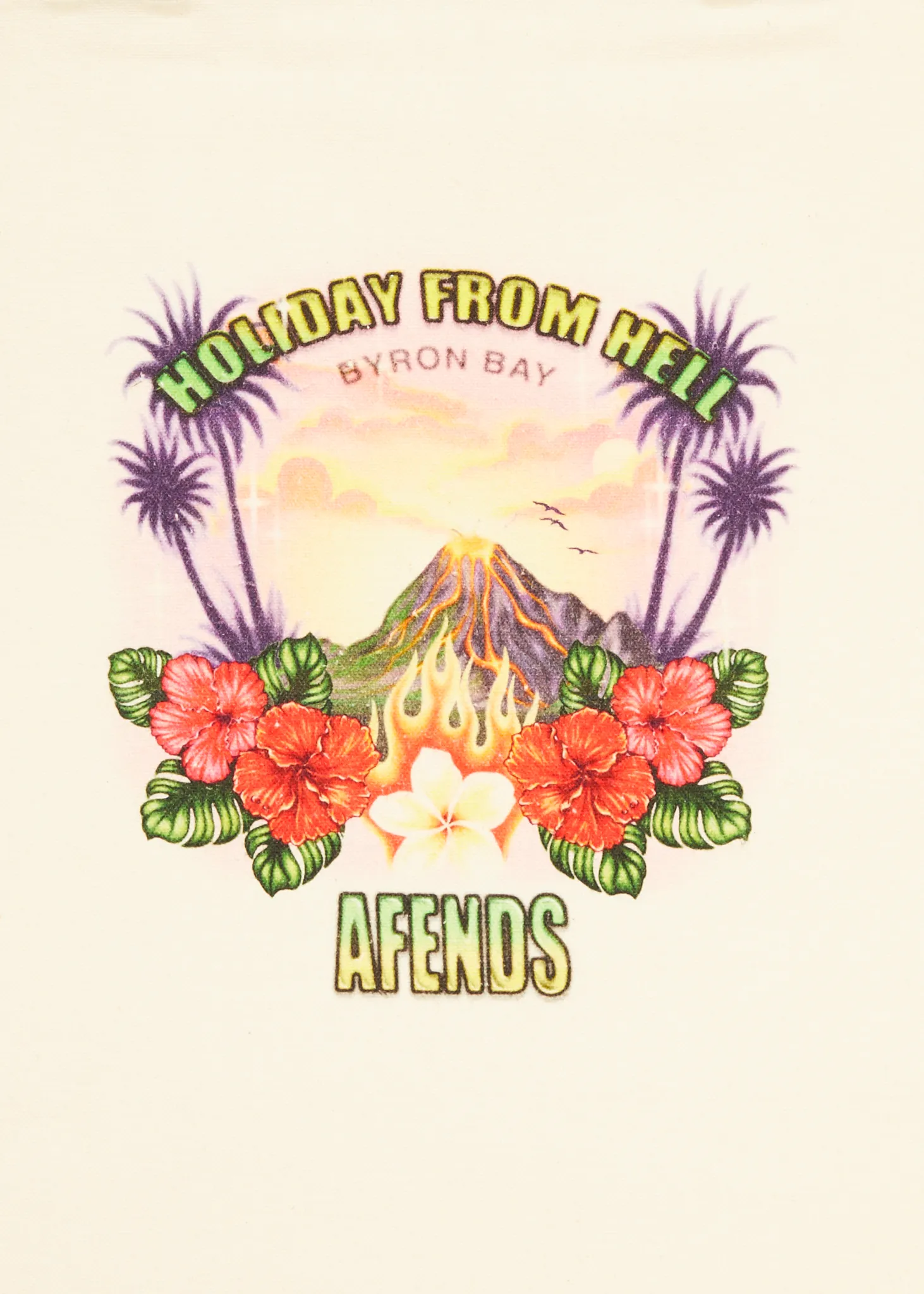 AFENDS Mens Holiday - Unisex Tote Bag - Sand sold by Afends product image thumbnail 2