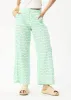 AFENDS Womens Swan Sienna - Wide Leg Pant - Lime Green sold by Afends