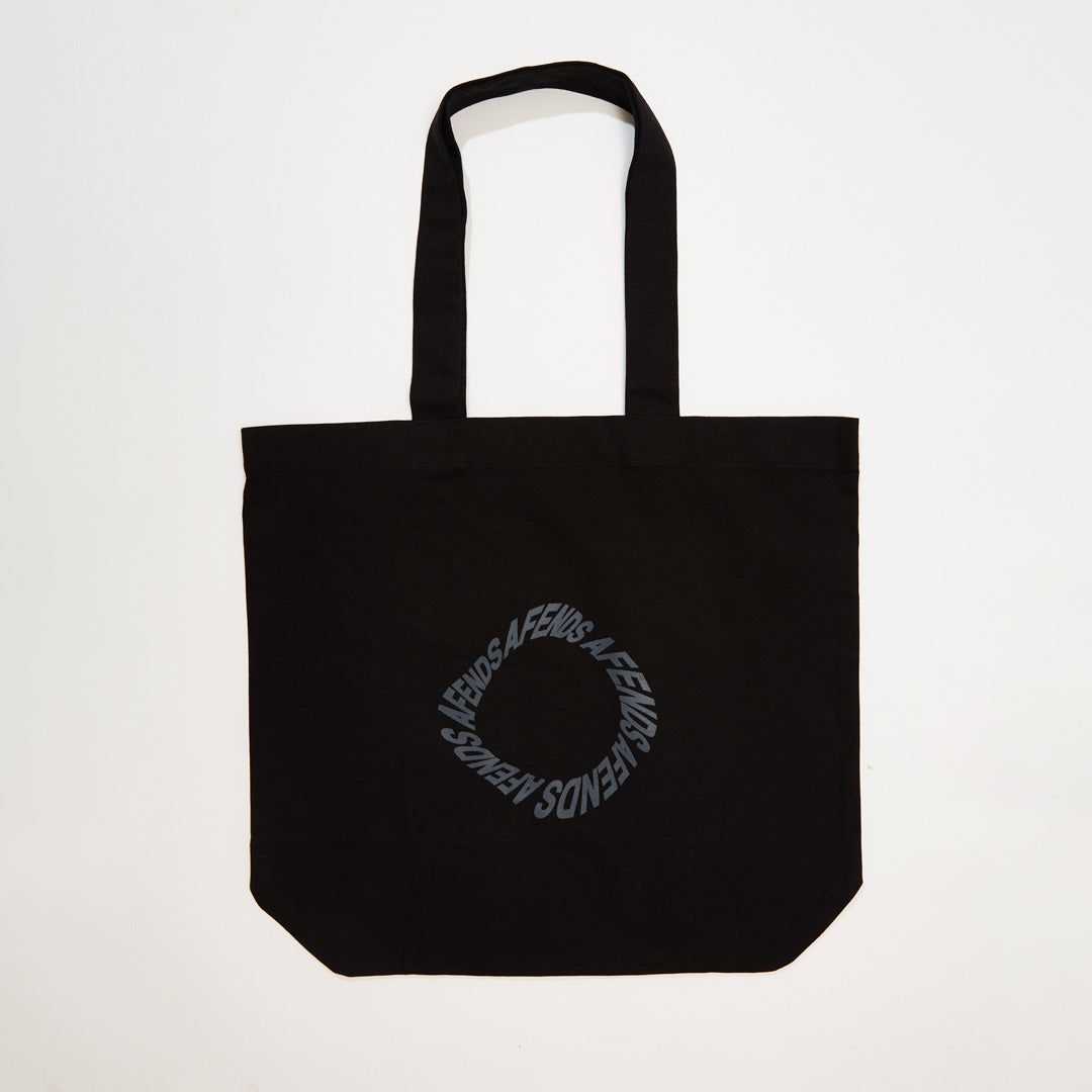 Afends Unisex Vortex - Recycled Tote Bag - Black sold by Afends product image thumbnail 5