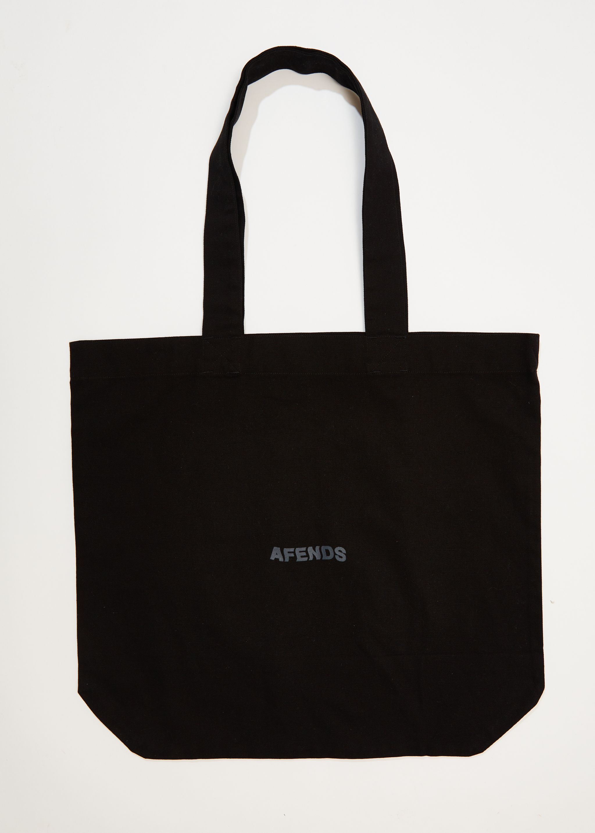 Afends Unisex Vortex - Recycled Tote Bag - Black sold by Afends