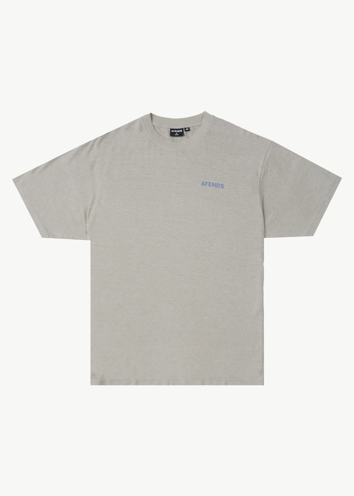 AFENDS Mens Staple - Boxy T-Shirt - Olive sold by Afends