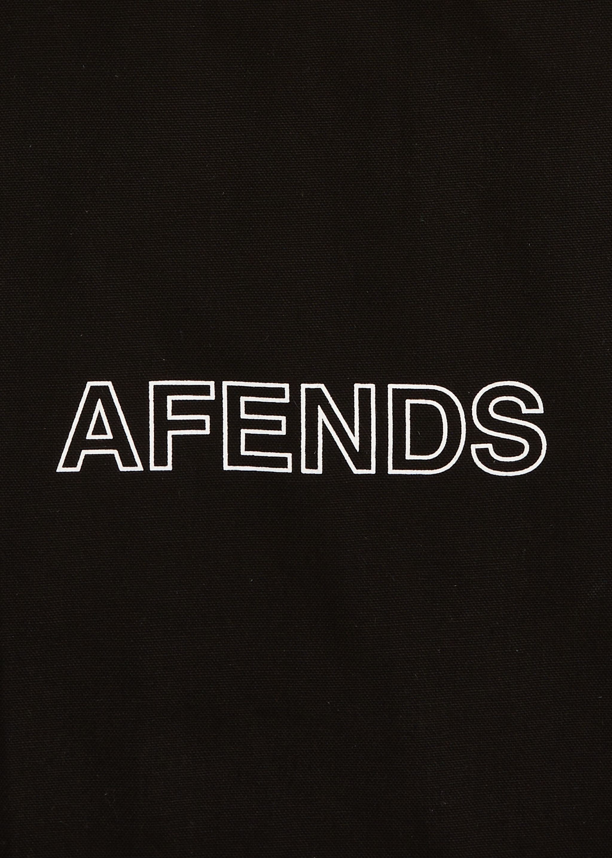 Afends Unisex Outline - Recycled Tote Bag - Black sold by Afends product image thumbnail 2