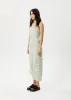 AFENDS Womens Paisley Muse - Maxi Dress - Eucalyptus sold by Afends