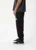 AFENDS Mens Hometown - Track Pant - Black sold by Afends