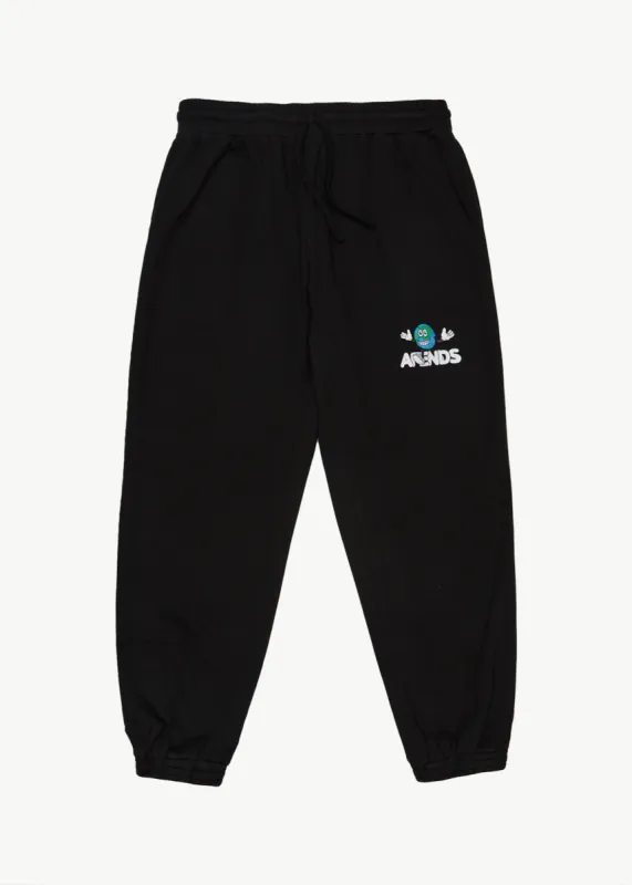 AFENDS Mens Hometown - Track Pant - Black sold by Afends