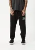 AFENDS Mens Hometown - Track Pant - Black sold by Afends