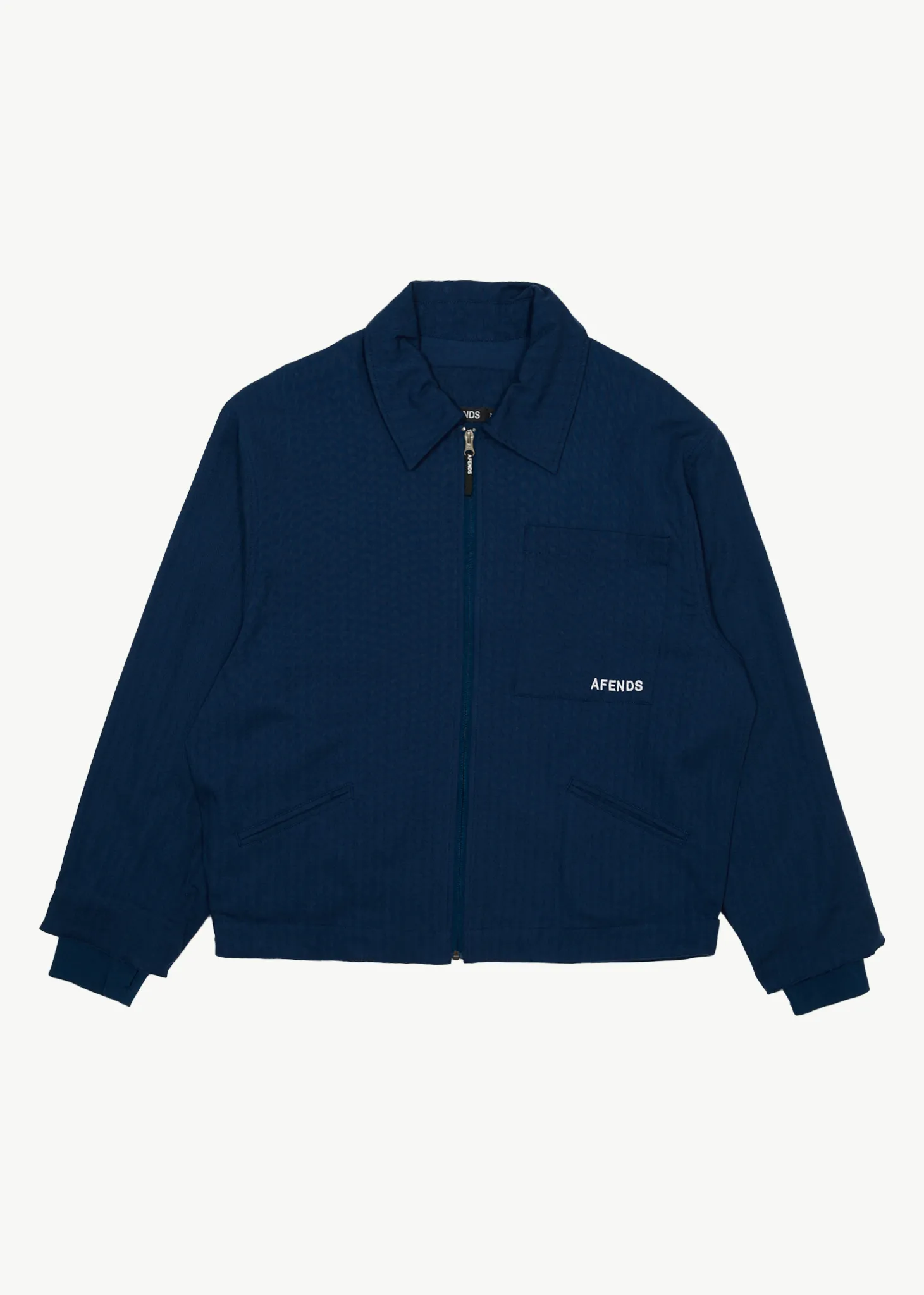 AFENDS Mens Oracle - Carpenter Jacket - Navy sold by Afends