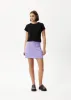 AFENDS Womens Lula - Knit Mini Skirt - Plum sold by Afends