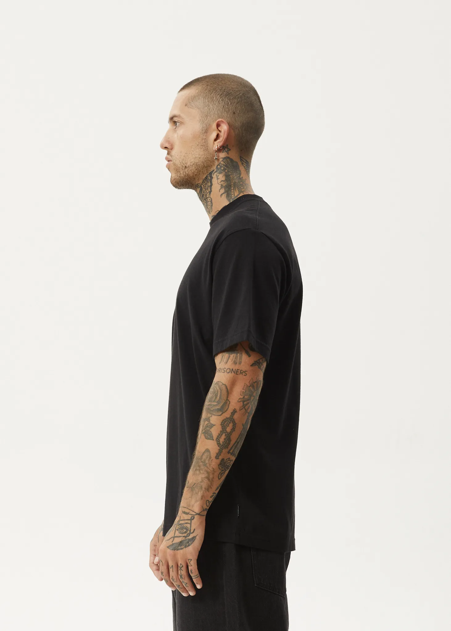 AFENDS Mens Vinyl - Retro Tee - Black sold by Afends product image thumbnail 4