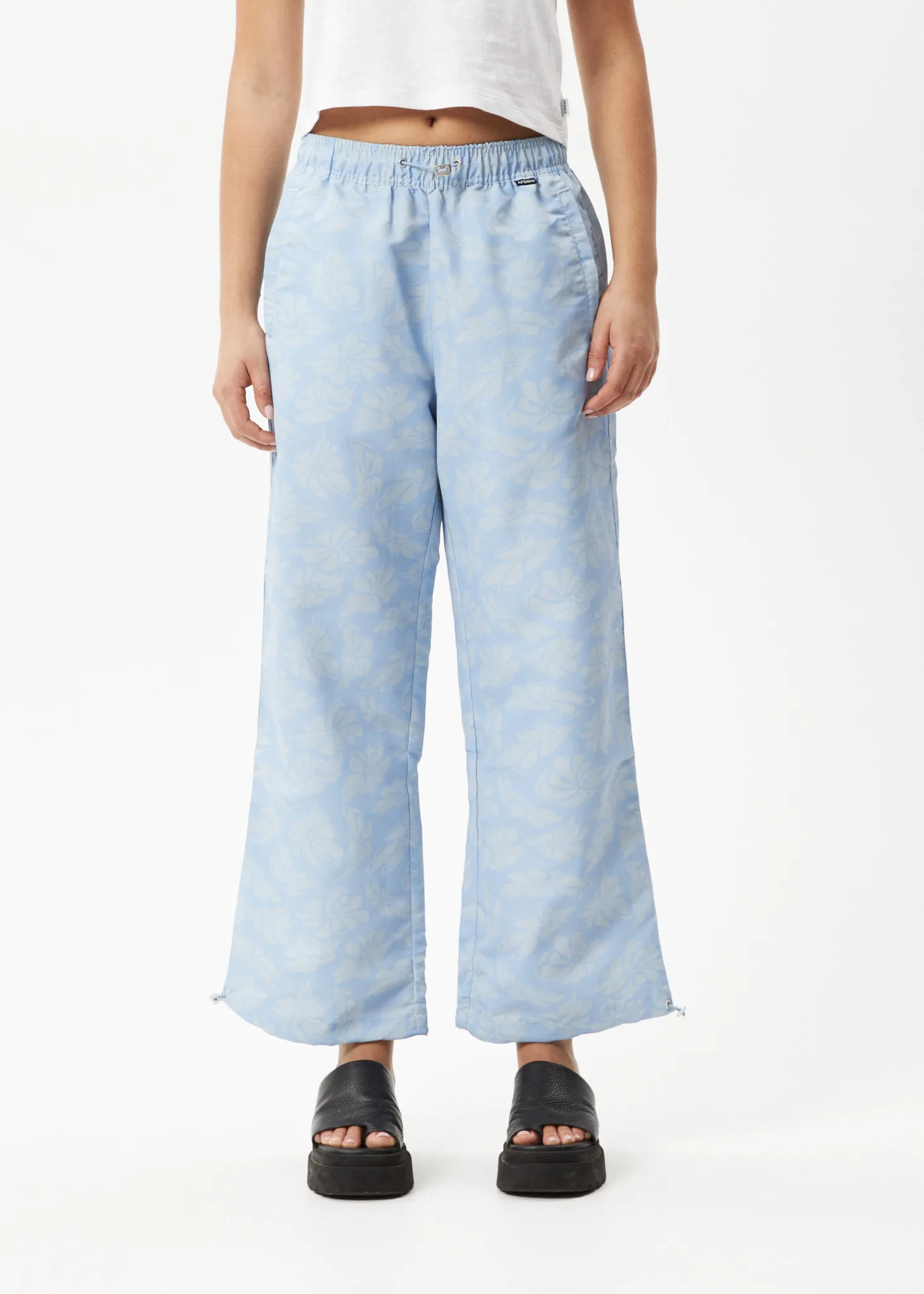 AFENDS Womens Underworld - Spray Pant - Powder Blue sold by Afends product image thumbnail 3