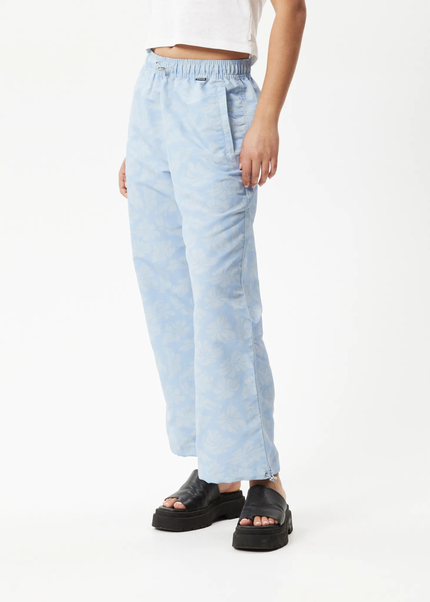 AFENDS Womens Underworld - Spray Pant - Powder Blue sold by Afends product image thumbnail 5