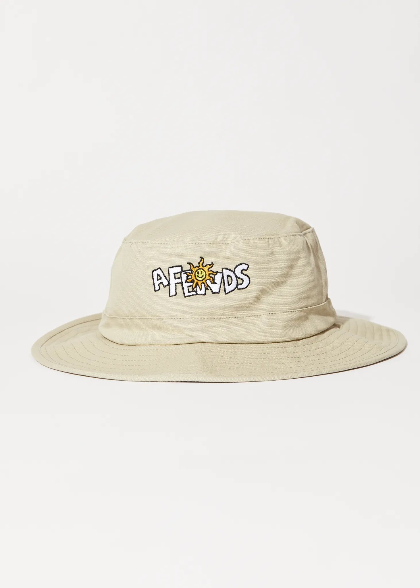 AFENDS Unisex Sunshine - Bucket Hat - Cement sold by Afends