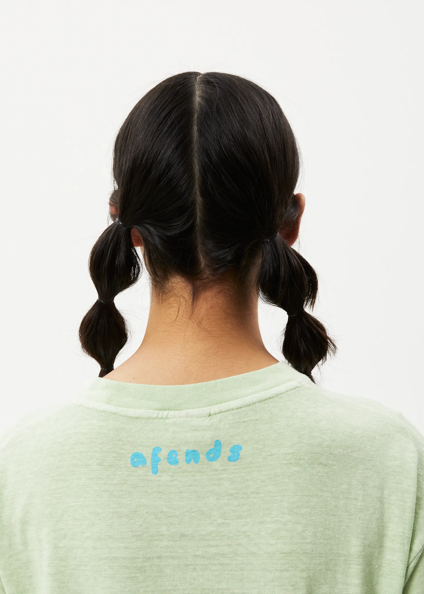 AFENDS Womens Bouquet Slay - Oversized Graphic T-Shirt - Worn Pistachio sold by Afends product image thumbnail 5