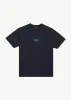 AFENDS Mens Message - Retro Fit Tee - Charcoal sold by Afends