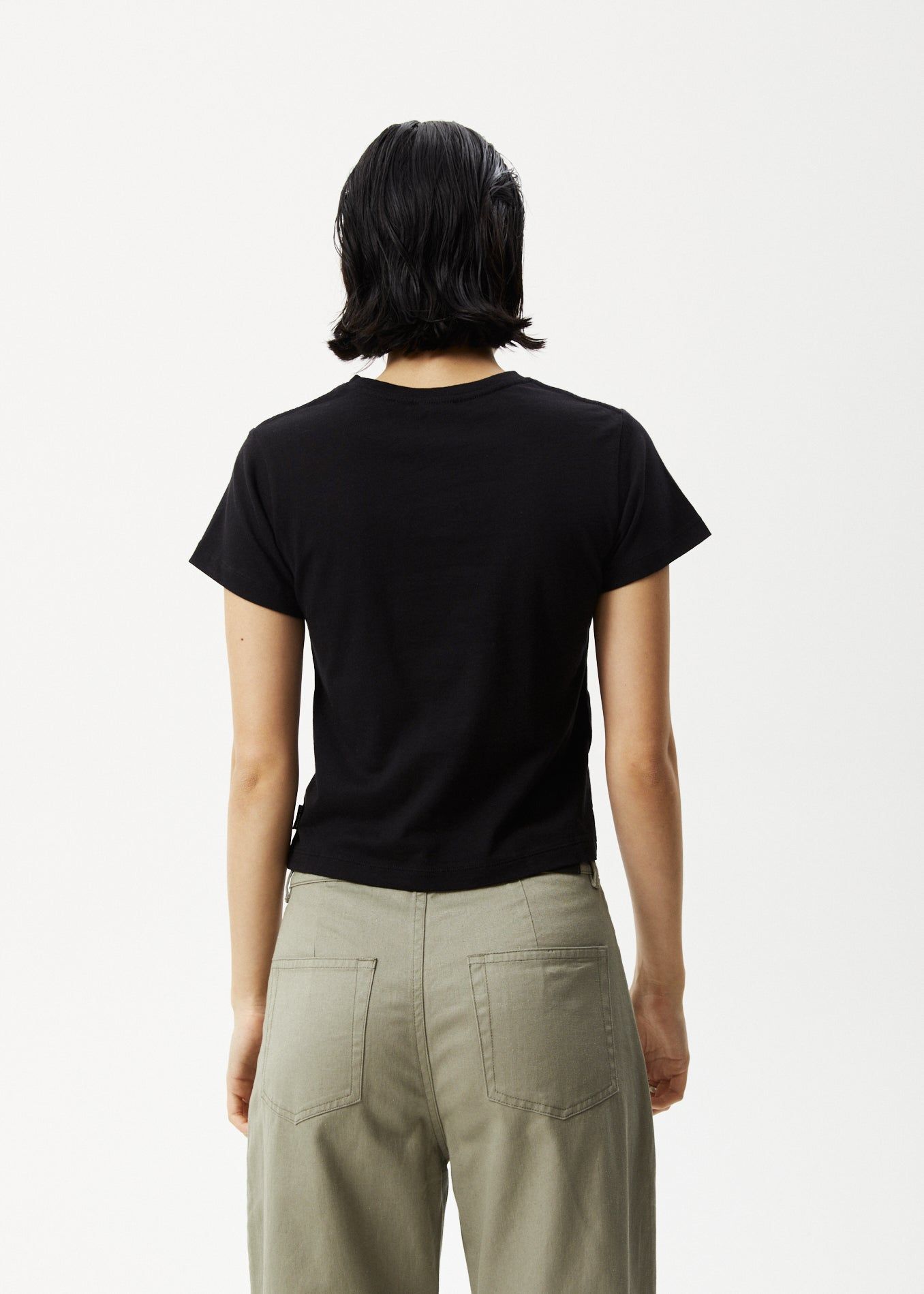 Afends Womens Surf - Baby T-Shirt - Black sold by Afends product image thumbnail 5