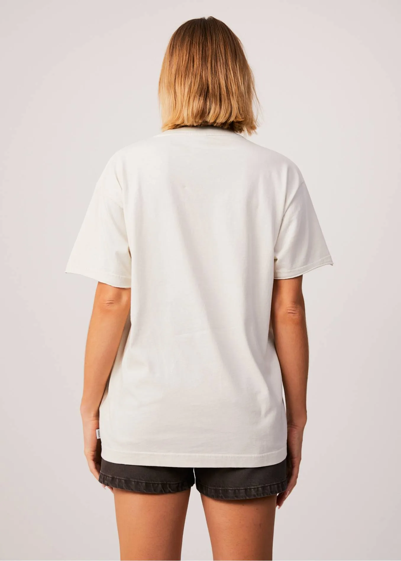 AFENDS Womens Digital Holiday - Oversized Floral T-Shirt - Off White sold by Afends product image thumbnail 5