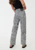 AFENDS Womens Broccoli - Wide Leg Pant - Black sold by Afends