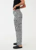 AFENDS Womens Broccoli - Wide Leg Pant - Black sold by Afends