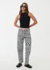 AFENDS Womens Broccoli - Wide Leg Pant - Black sold by Afends