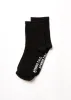 AFENDS Unisex All Time - Crew Socks - Black sold by Afends