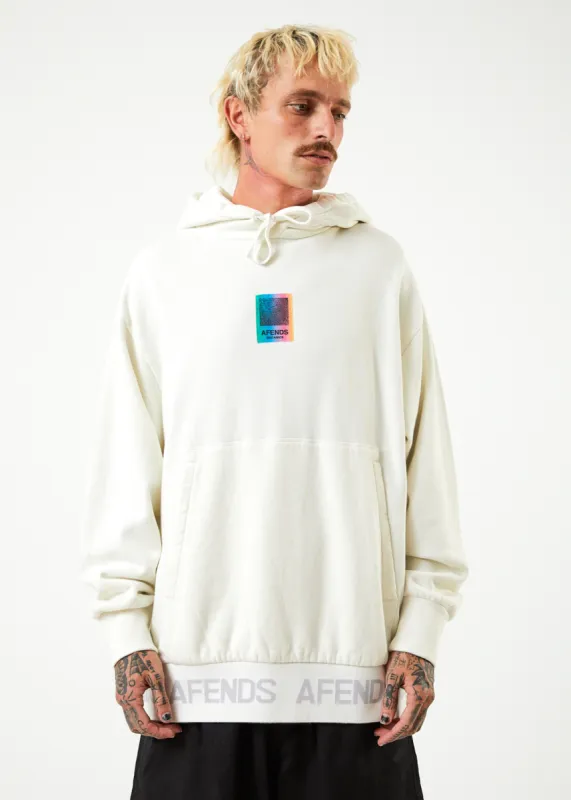 AFENDS Unisex Studio - Unisex Oversized Hoodie - Off White sold by Afends