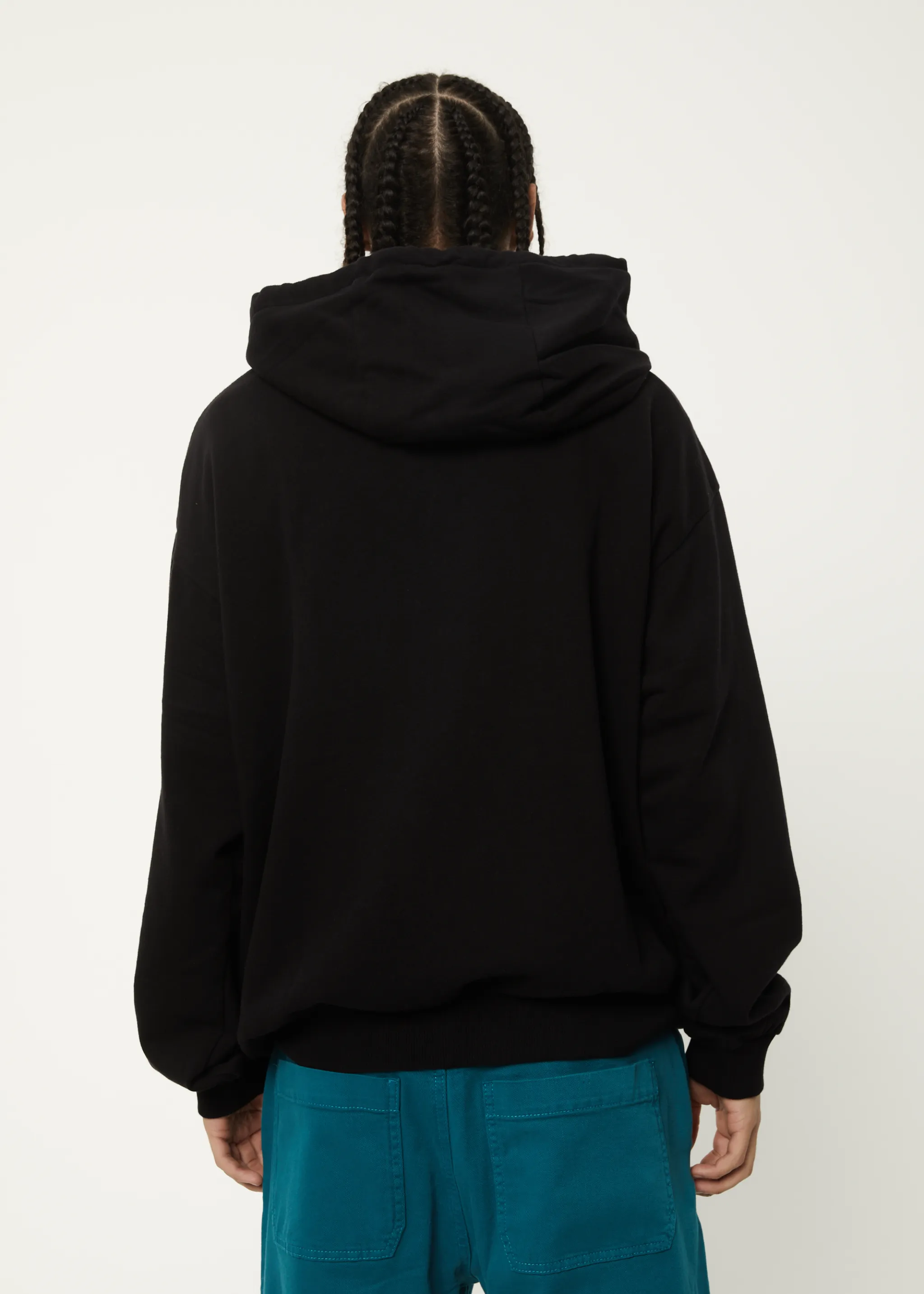 AFENDS Mens Calico - Hoodie - Black sold by Afends product image thumbnail 5