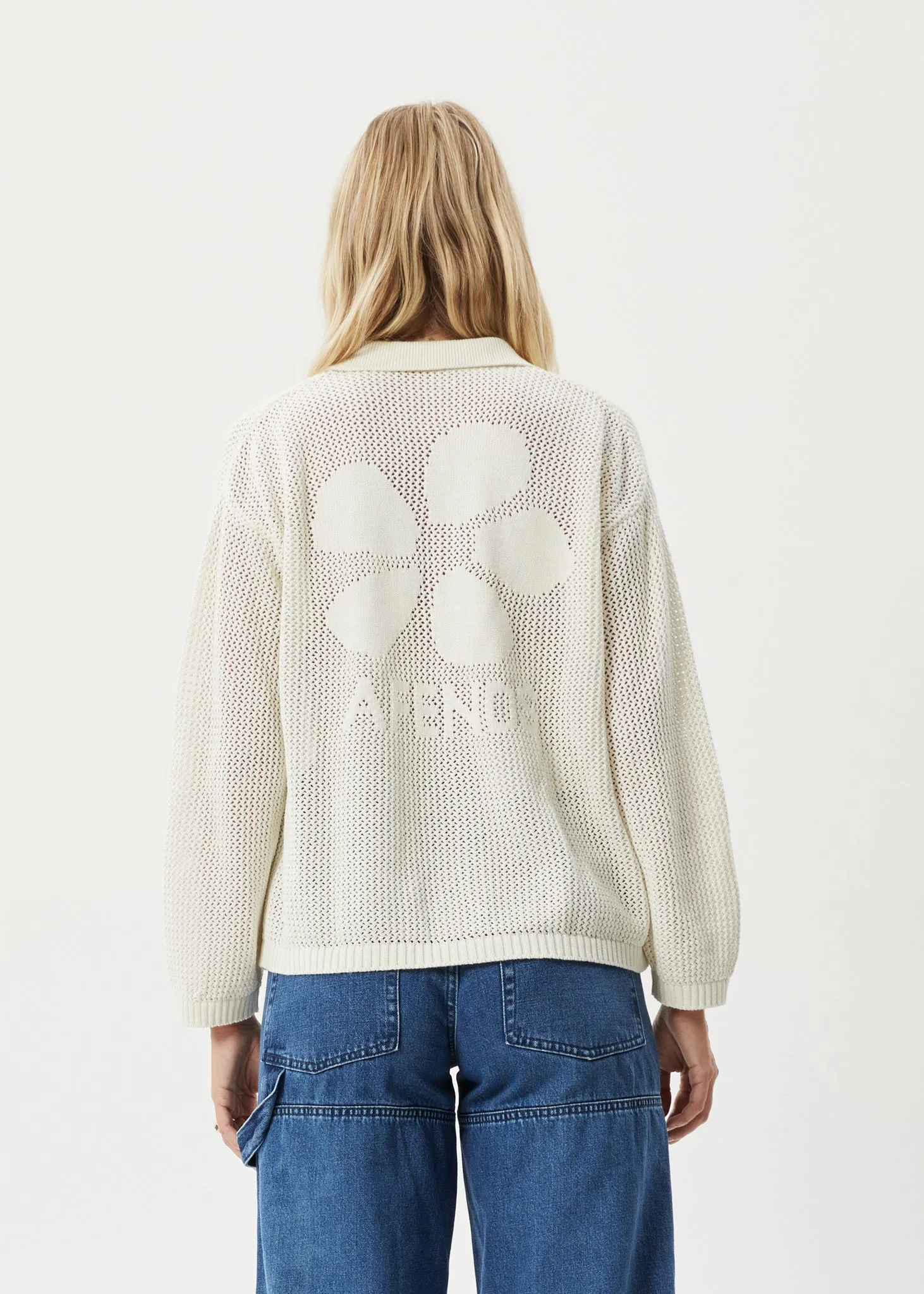 AFENDS Womens Ryder - Knit Shirt - White sold by Afends product image thumbnail 2