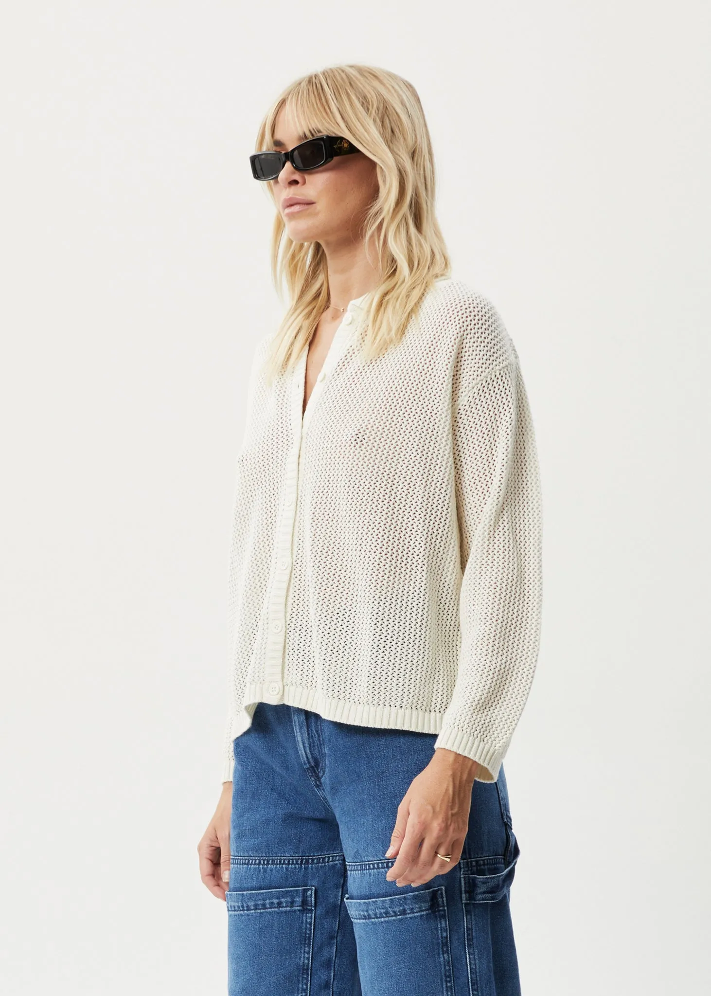 AFENDS Womens Ryder - Knit Shirt - White sold by Afends product image thumbnail 4
