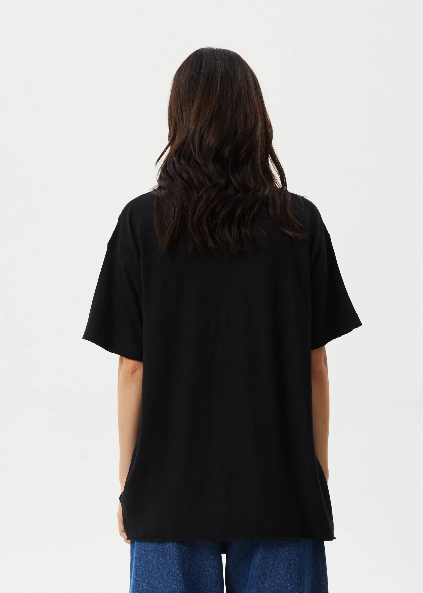 AFENDS Womens Slay - Oversized Tee - Black sold by Afends product image thumbnail 5