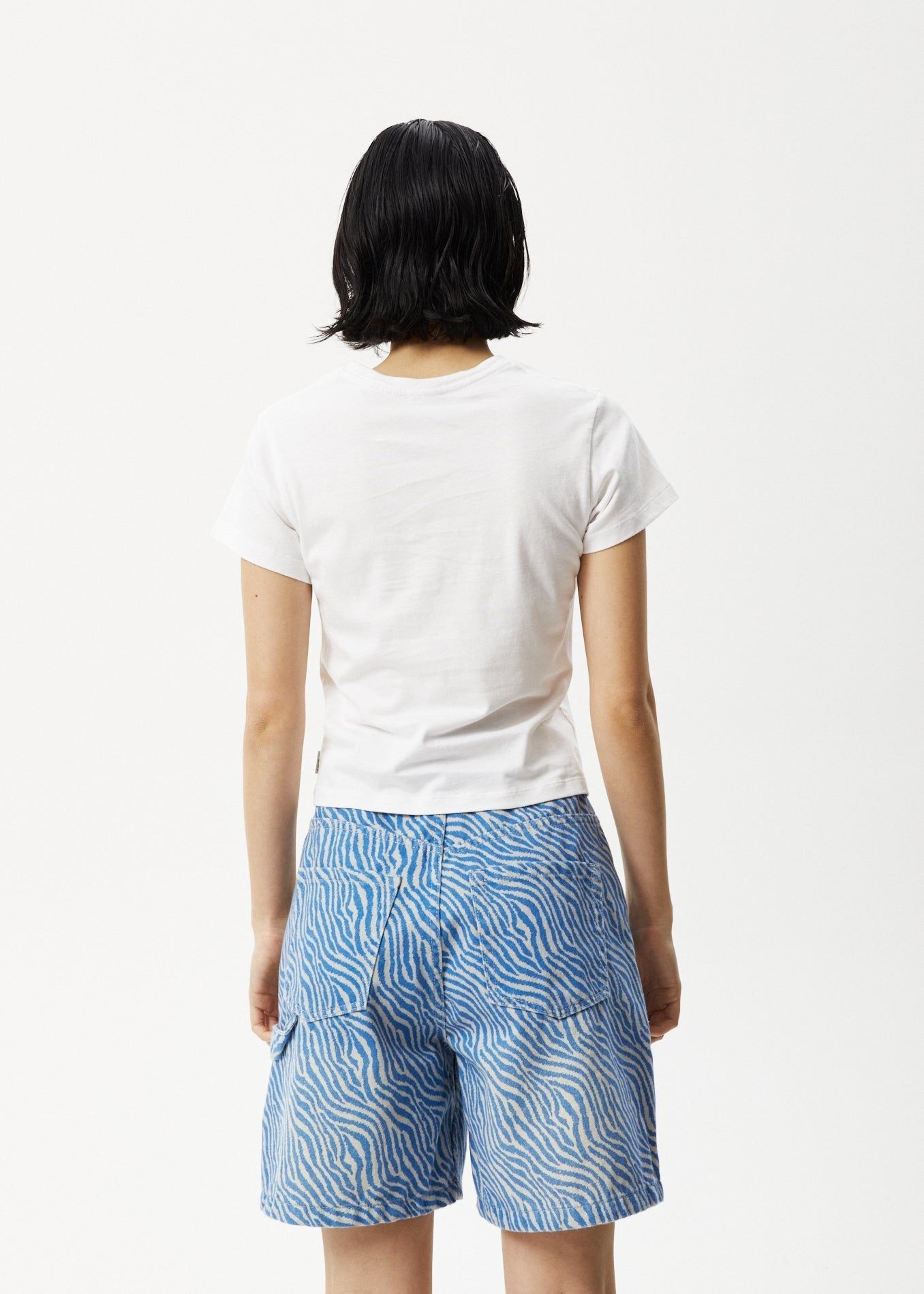 Afends Womens Surf - Baby T-Shirt - White sold by Afends product image thumbnail 5