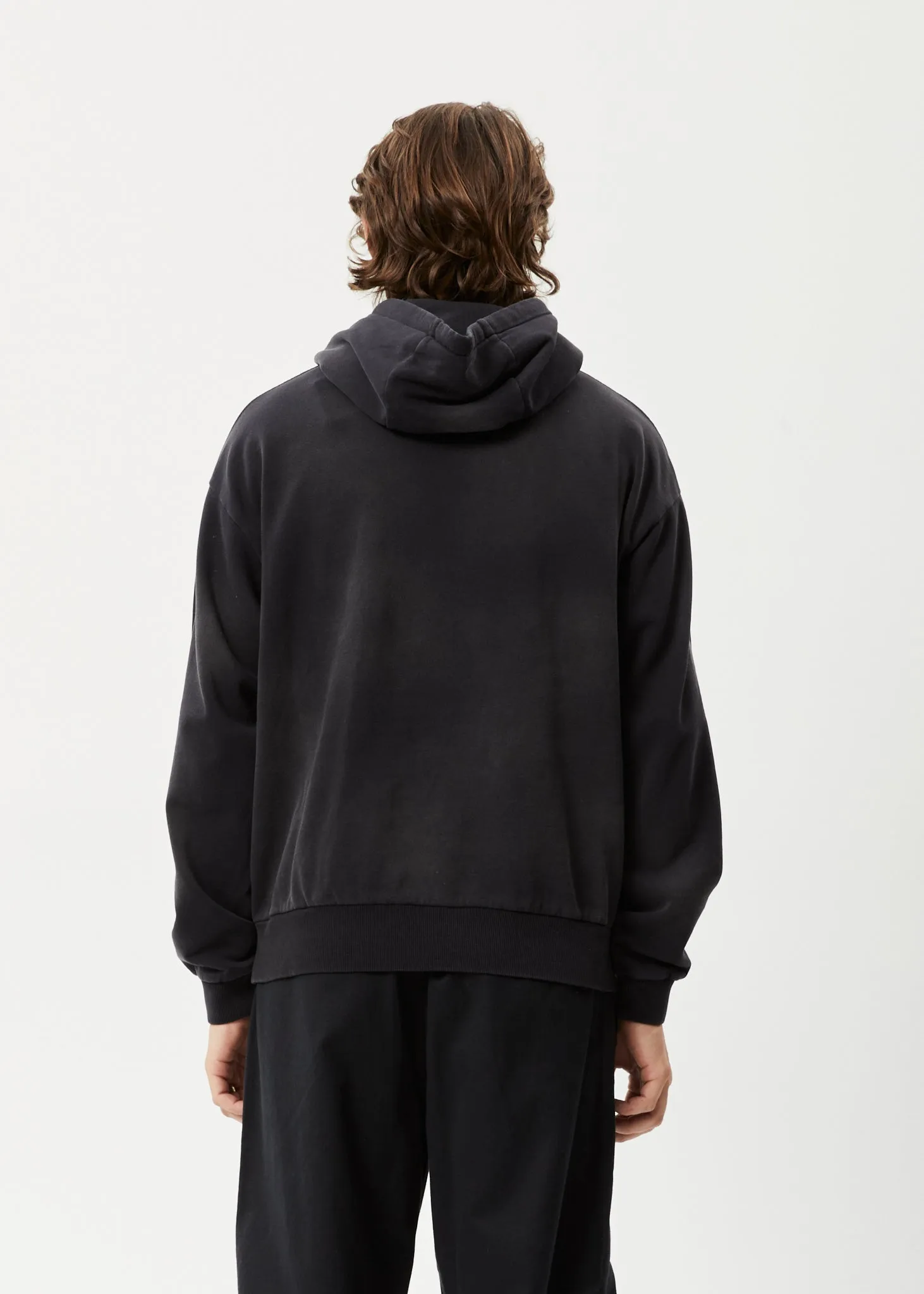AFENDS Mens Eternal - Hoodie - Worn Black sold by Afends product image thumbnail 5