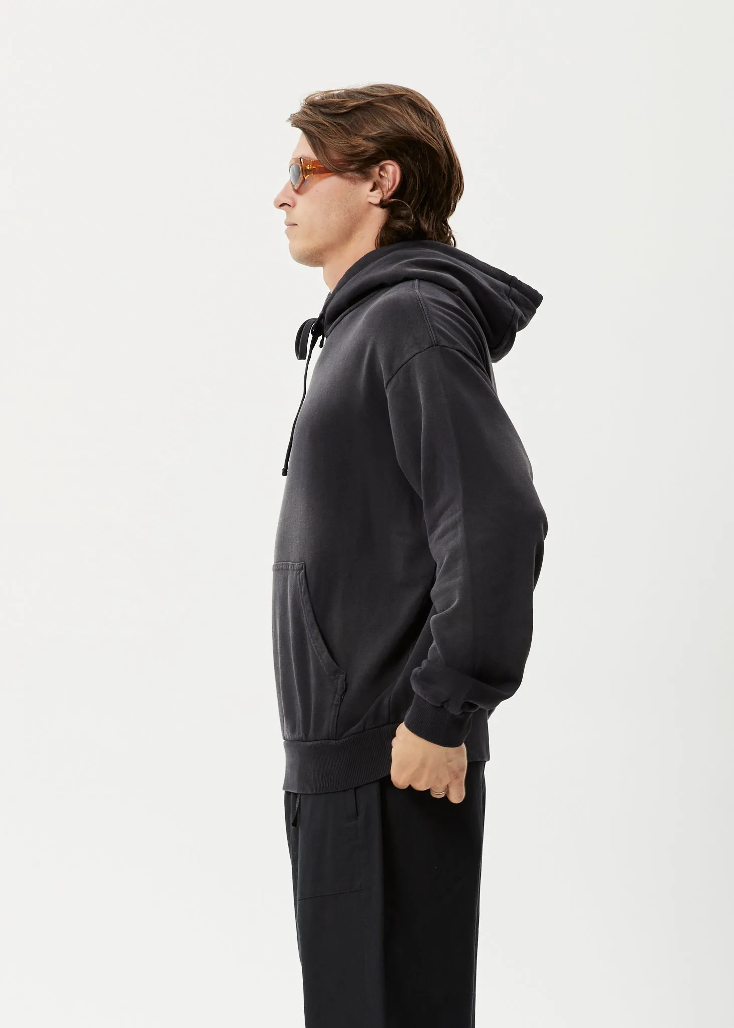 AFENDS Mens Eternal - Hoodie - Worn Black sold by Afends product image thumbnail 4
