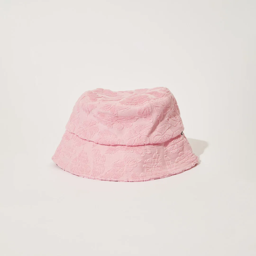 AFENDS Unisex Rhye - Terry Bucket Hat - Powder Pink sold by Afends product image thumbnail 2