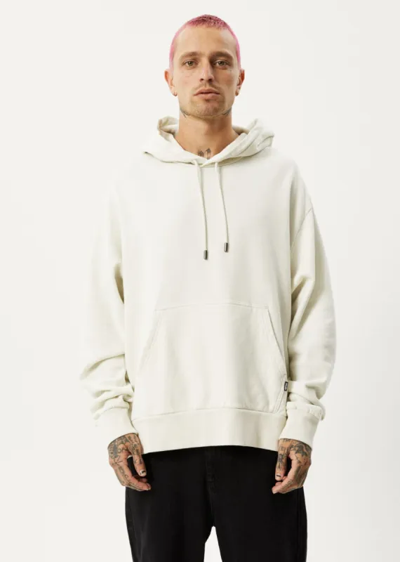 Afends Unisex Vital - Unisex Recycled Hoodie - Off White sold by Afends