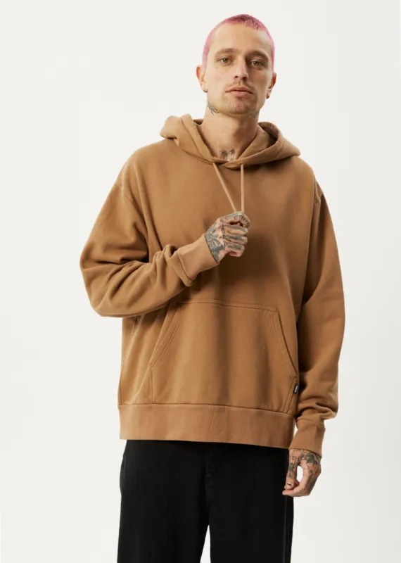 Afends Unisex Vital - Unisex Recycled Hoodie - Camel sold by Afends