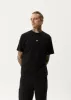 AFENDS Mens Flame - Retro Tee - Black sold by Afends