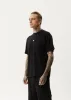 AFENDS Mens Flame - Retro Tee - Black sold by Afends